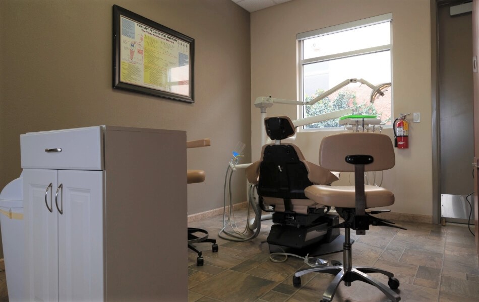 Dental exam room