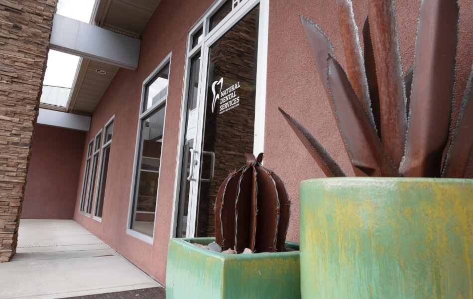Outside view of Albuquerque dental office building