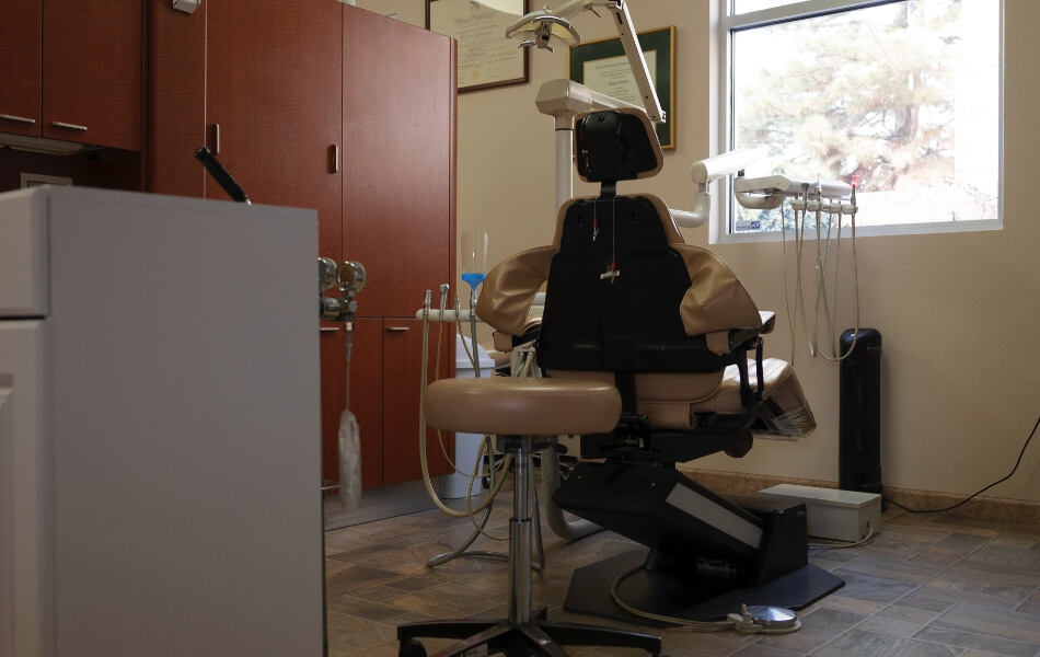 Modern dental treatment room